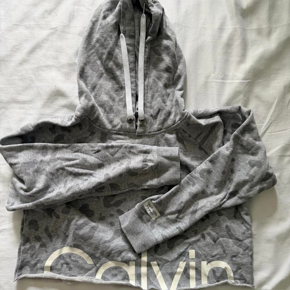Calvin klein performance cropped hoodie